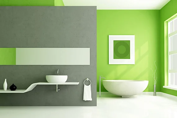 Interior Wall Painting For Bathrooms